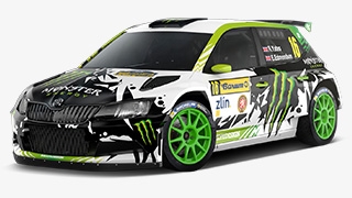 Škoda Fabia R5 - Monster Energy