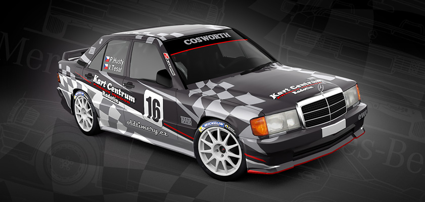 Petr Hustý - Mercedes-Benz 190E