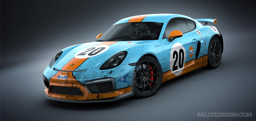 Porsche Cayman GT4 Design