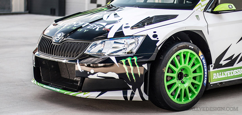 Škoda Fabia R5 - Monster Energy