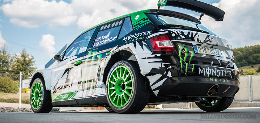 Škoda Fabia R5 - Monster Energy