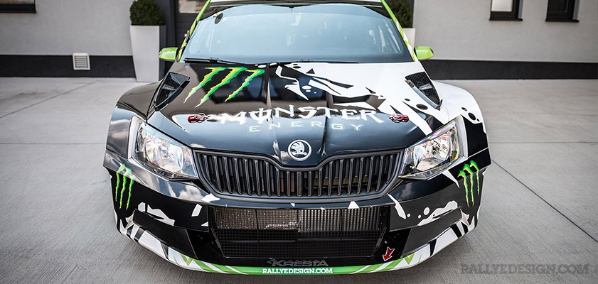 Škoda Fabia R5 - Monster Energy