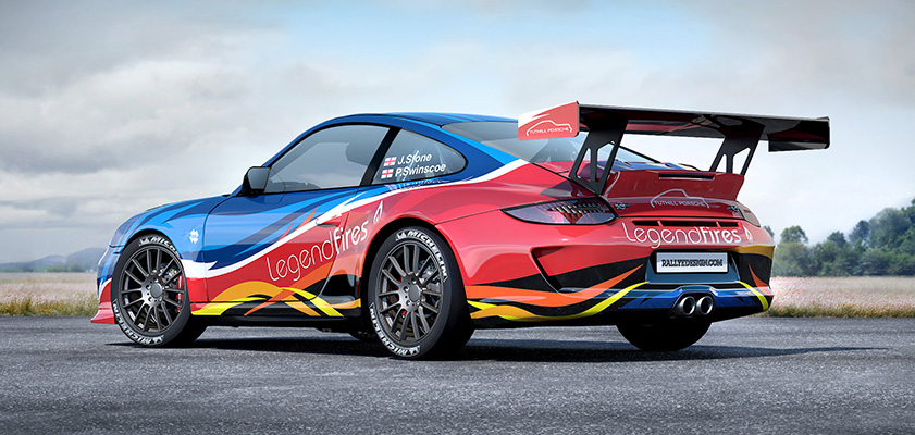 Legend Fires National Rally Team - design pro sezóznu 2015