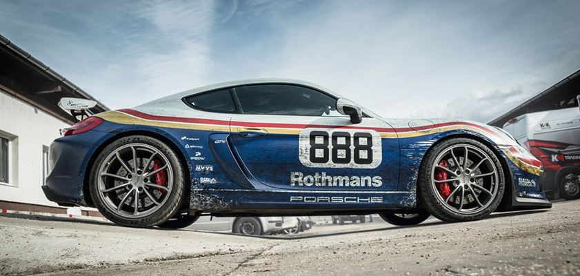 Porsche Cayman GT4 Rothmans