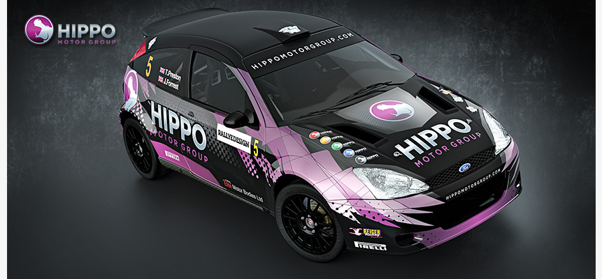 Hippo Rally Team - design for season 2015